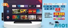 TOSHİBA 65UA3E63DT 65 İNÇ UHD ANDROİD TV AKILLI TELEVİZYON